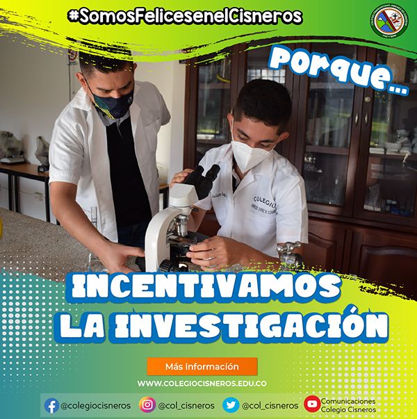 SOMOS FELICES EN EL CISNEROS PORQUE....
