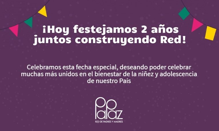 CUMPLIMOS DOS AÑOS EN LA RED PaPaz