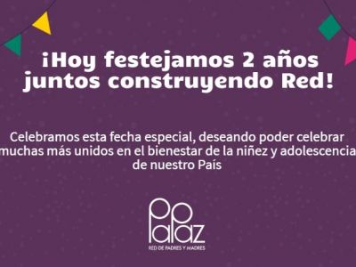 CUMPLIMOS DOS AÑOS EN LA RED PaPaz 