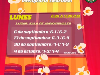 CINE FORO PARA LOS ESTUDIANTES DE 6° Y 7° 