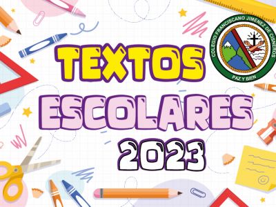 TEXTOS ESCOLARES 2023 