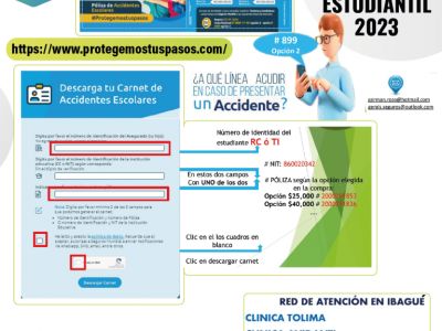 Así puede descargar el carné de seguro estudiantil 