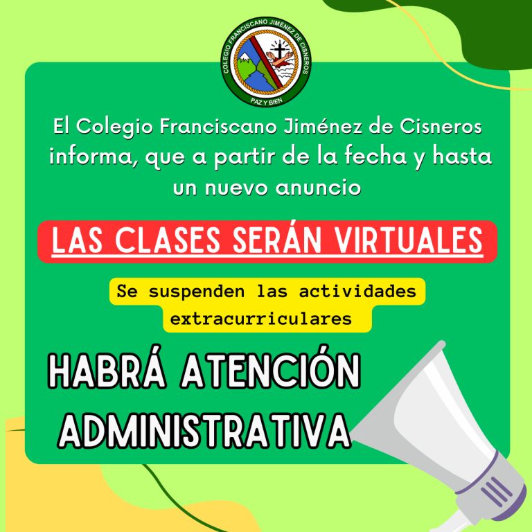 CIRCULAR N° 50: ORIENTACIONES Y HORARIOS PARA CLASES VIRTUALES 2023