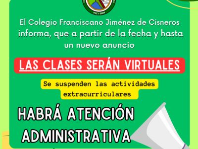 CIRCULAR N° 50: ORIENTACIONES Y HORARIOS PARA CLASES VIRTUALES 2023 