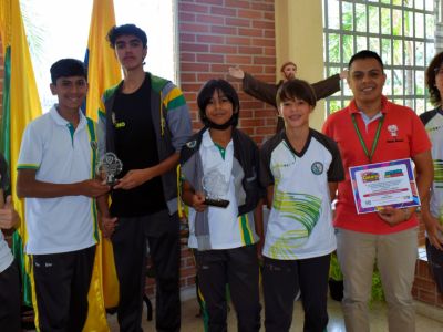 BRILLANTE REPRESENTACIÓN CISNERISTA EN CONCURSO DE CIENCIAS DEL COLEGIO TOLIMENSE 