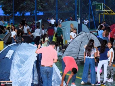 ESTUDIANTES DEL GRADO QUINTO DISFRUTARON DE SU TRADICIONAL CAMPAMENTO 