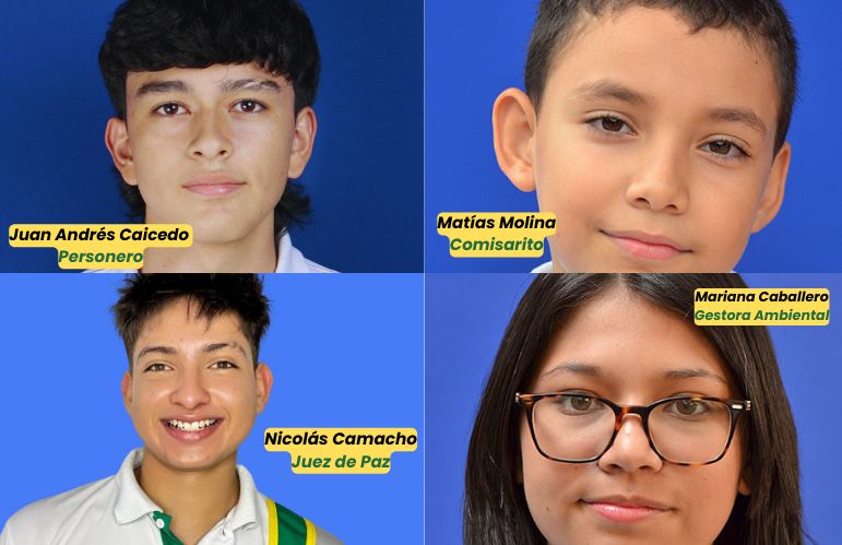 ASÍ QUEDÓ CONFORMADO EL GOBIERNO ESCOLAR 2025