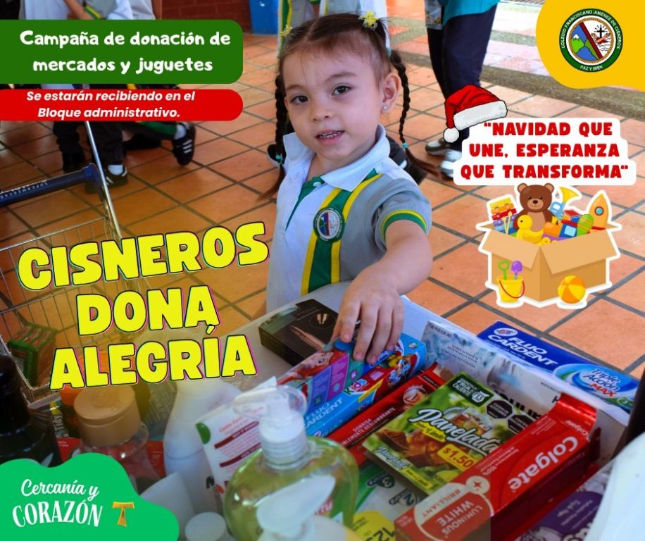 CAMPAÑA DE DONACION DE JUGUETES Y MERCADOS 💛💚