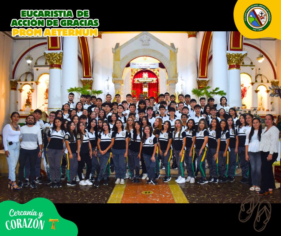 EUCARISTÍA DE ACCIÓN DE GRACIAS: INICIO DEL CAMINO PARA LA PROM AETERNUM 2025