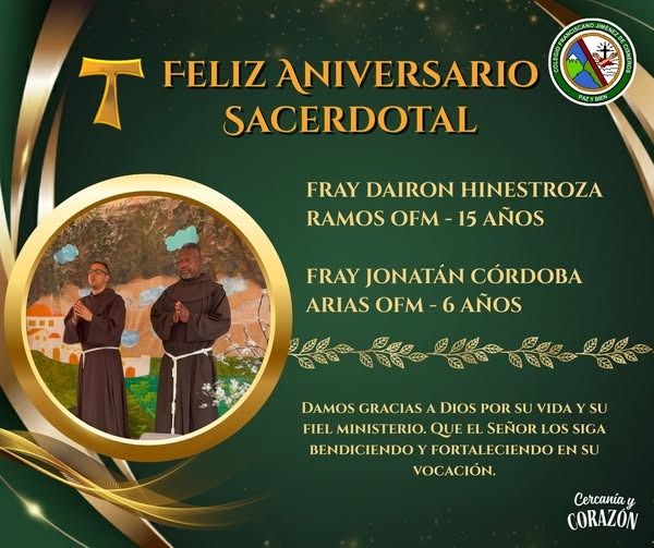 EXALTACIÓN AL XV Y VI ANIVERSARIO SACERDOTAL DE NUESTROS DIRECTIVOS CISNERISTAS