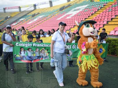 EL COLEGIO CISNEROS DIJO PRESENTE EN LA INAUGURACIÓN DE LOS JUEGOS INTERCOLEGIADOS 