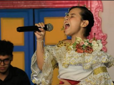 LA CISNERISTA ANTONIA SALOMÉ ROMERO NIÑO TRIUNFÓ EN EL CONCURSO "COLOMBIA CANTA Y ENCANTA" 