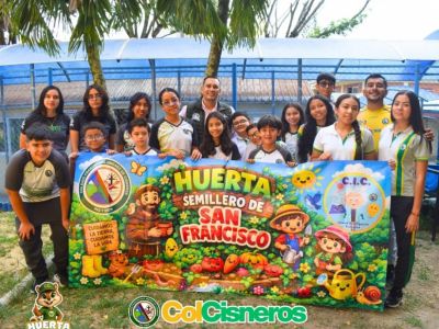 Nuestra Huerta Escolar Cisnerista: sembrando aprendizajes para cuidar la Casa Común 🌱 