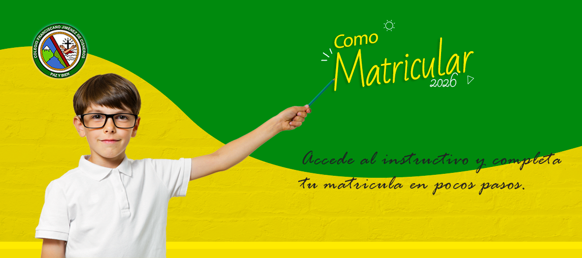 INSTRUCTIVO DE MATRICULA