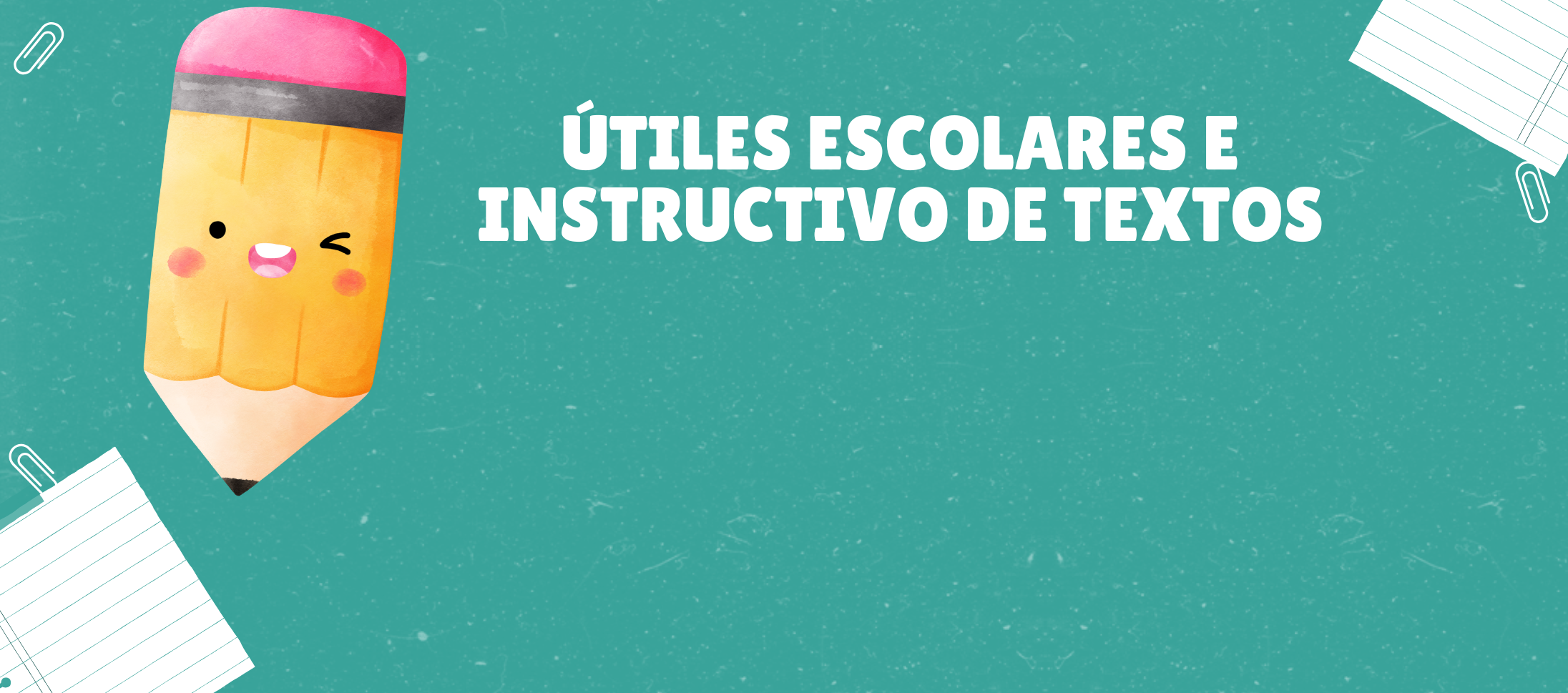 UTILES ESCOLARES